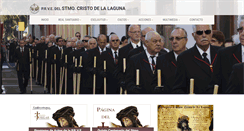 Desktop Screenshot of cristodelalaguna.com